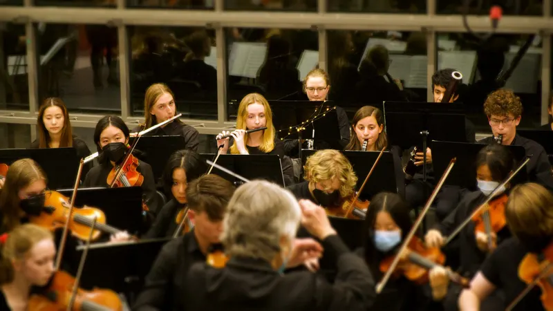 LHS  Symphony, Chamber and Concert Orchestras. — photograph 56 of 58